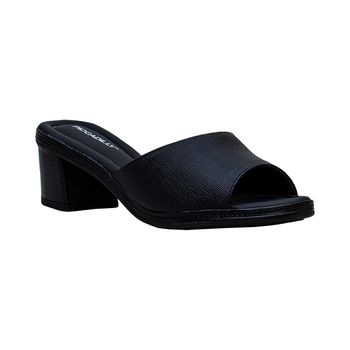 Tamanco-Preto-Texturizado-Salto-Bloco-Alto-|-Piccadilly-Tamanho--39---Cor--PRETO-0
